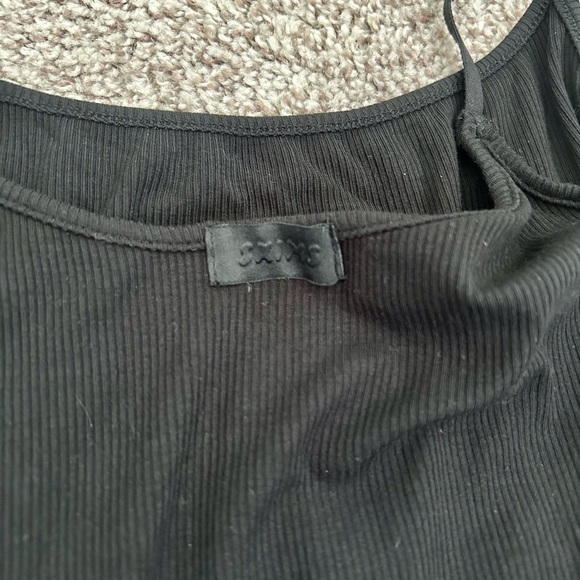 *SKIMS Soft Lounge Slip Dress Onyx Medium O-6 - Picture 10 of 10